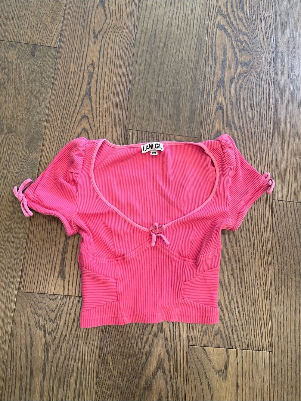I am Gia Corset Cropped top from Revolve $100 XS
